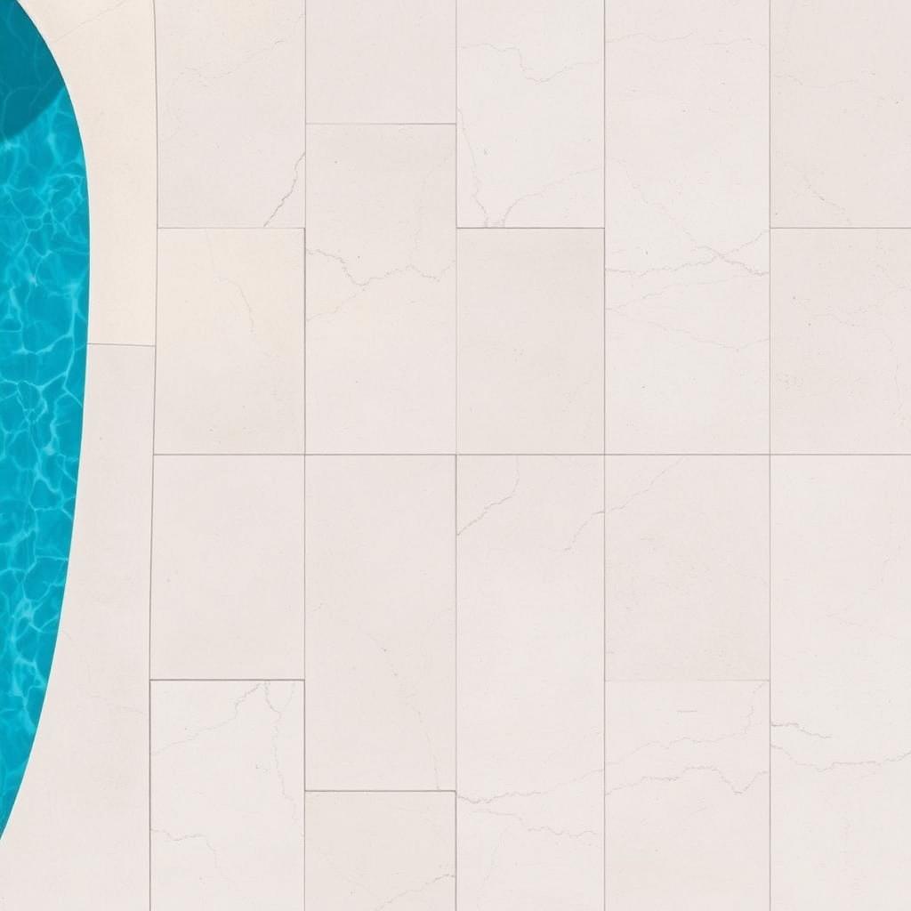 Belgard Origins 12™ paver in Buff Cream — Pool Coping color installed in Dallas–Fort Worth by Paverston