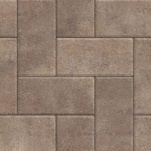 Belgard Holland Stone paver in Danville Beige — Classic Driveway color installed in Dallas–Fort Worth by Paverston