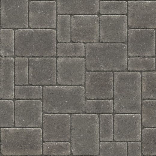 Belgard Dimensions™ Antiqued paver in Shaded Gray — Tumbled Patio color installed in Dallas–Fort Worth by Paverston