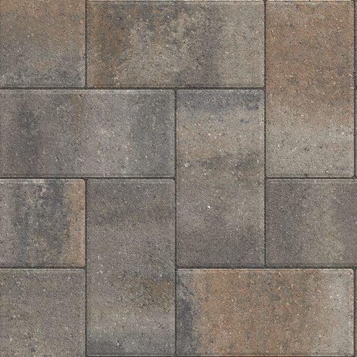 Belgard Holland Stone paver in Leuders Gray — Classic Driveway color installed in Dallas–Fort Worth by Paverston
