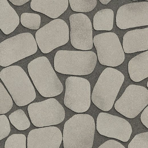 Belgard Belgian Cobble® paver in Pearl — Courtyard color installed in Dallas–Fort Worth by Paverston