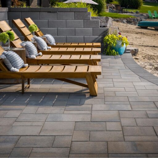 Belgard Dimensions™ paver in Toscana — Modern Patio color installed in Dallas–Fort Worth by Paverston