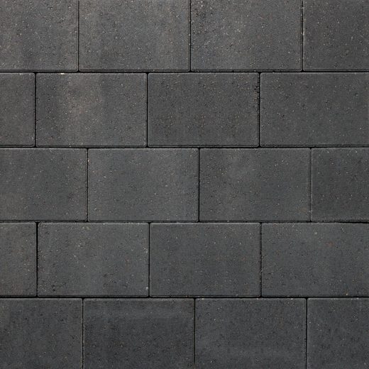 Belgard Dimensions™ Single Unit paver in Charcoal — Custom Layouts color installed in Dallas–Fort Worth by Paverston