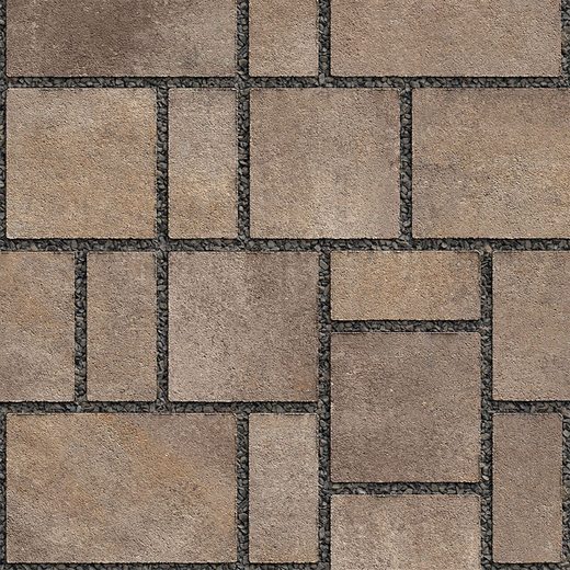 Belgard Eco Dublin® paver in Danville Beige — Permeable Driveway color installed in Dallas–Fort Worth by Paverston