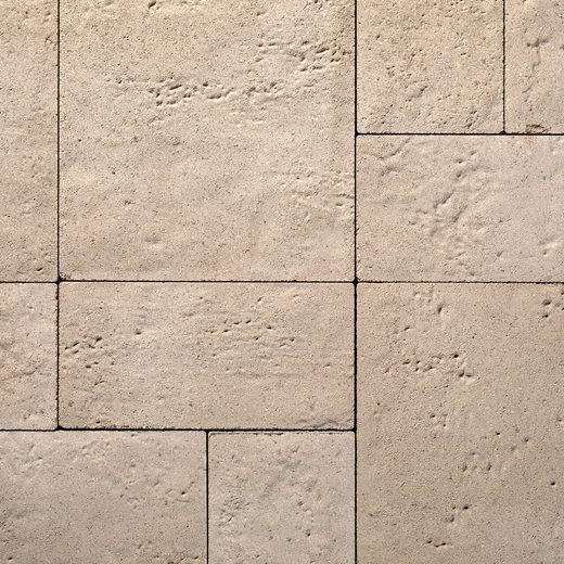 Belgard Travertino paver in Blanco — Pool Deck color installed in Dallas–Fort Worth by Paverston