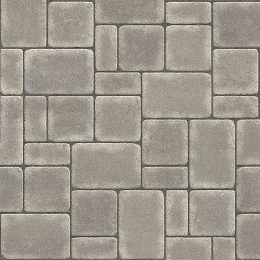 Belgard Dimensions™ Antiqued paver in Scandina Gray — Tumbled Patio color installed in Dallas–Fort Worth by Paverston