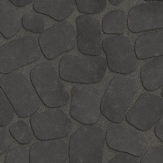 Belgard Belgian Cobble® paver in Midnight — Courtyard color installed in Dallas–Fort Worth by Paverston