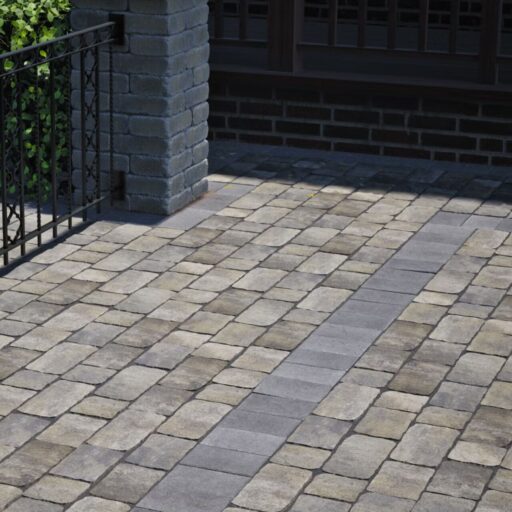 Belgard Charlestone™ paver in Victorian — Patio color installed in Dallas–Fort Worth by Paverston