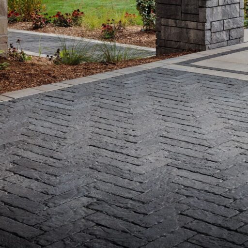Belgard Brooklyn™ paver in Bourbon — Walkway color installed in Dallas–Fort Worth by Paverston