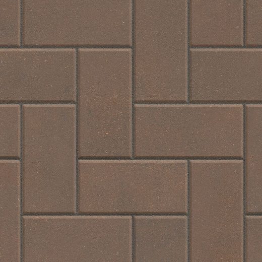 Belgard Holland Stone paver in Fossil Beige — Classic Driveway color installed in Dallas–Fort Worth by Paverston