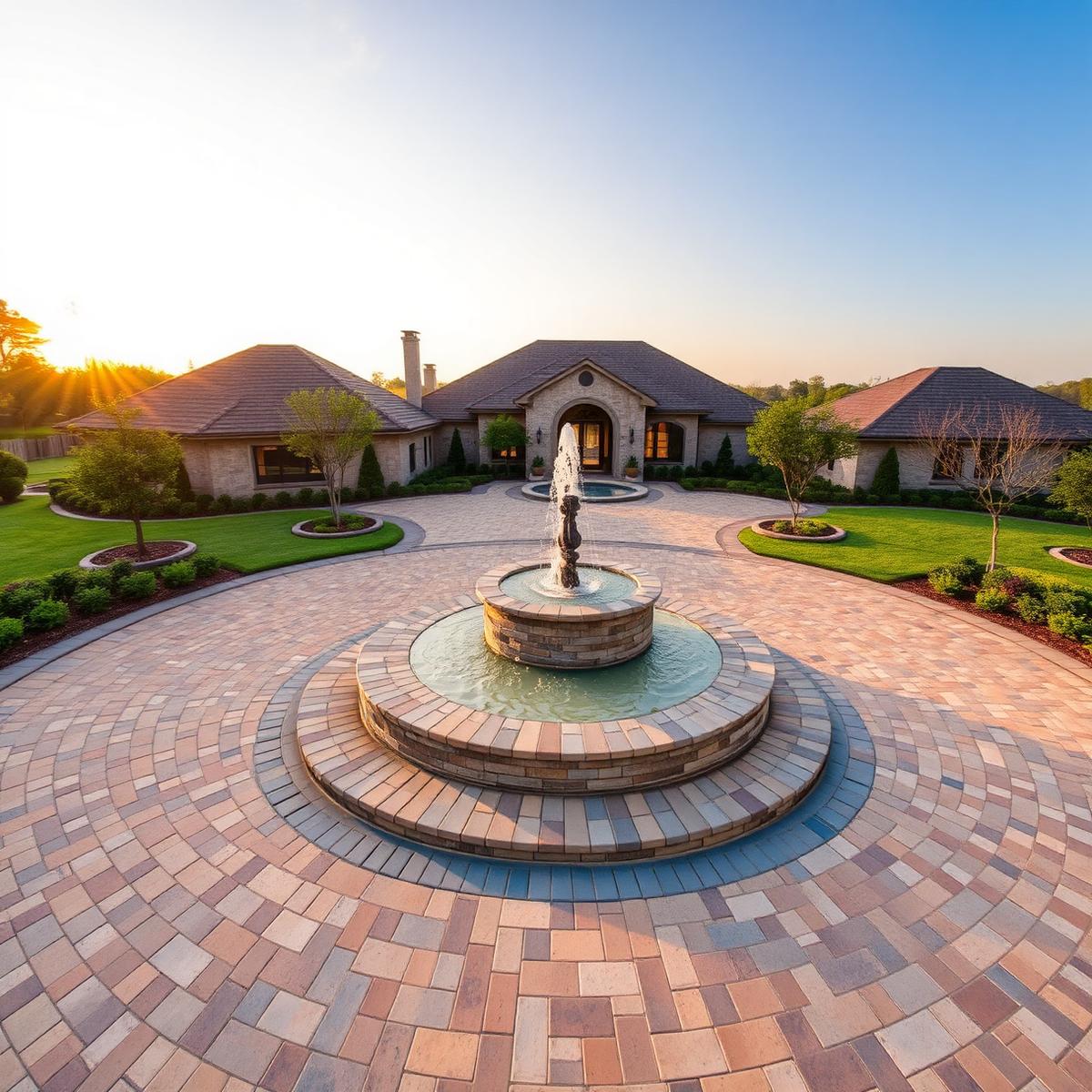 Paver Driveways — DFW installation