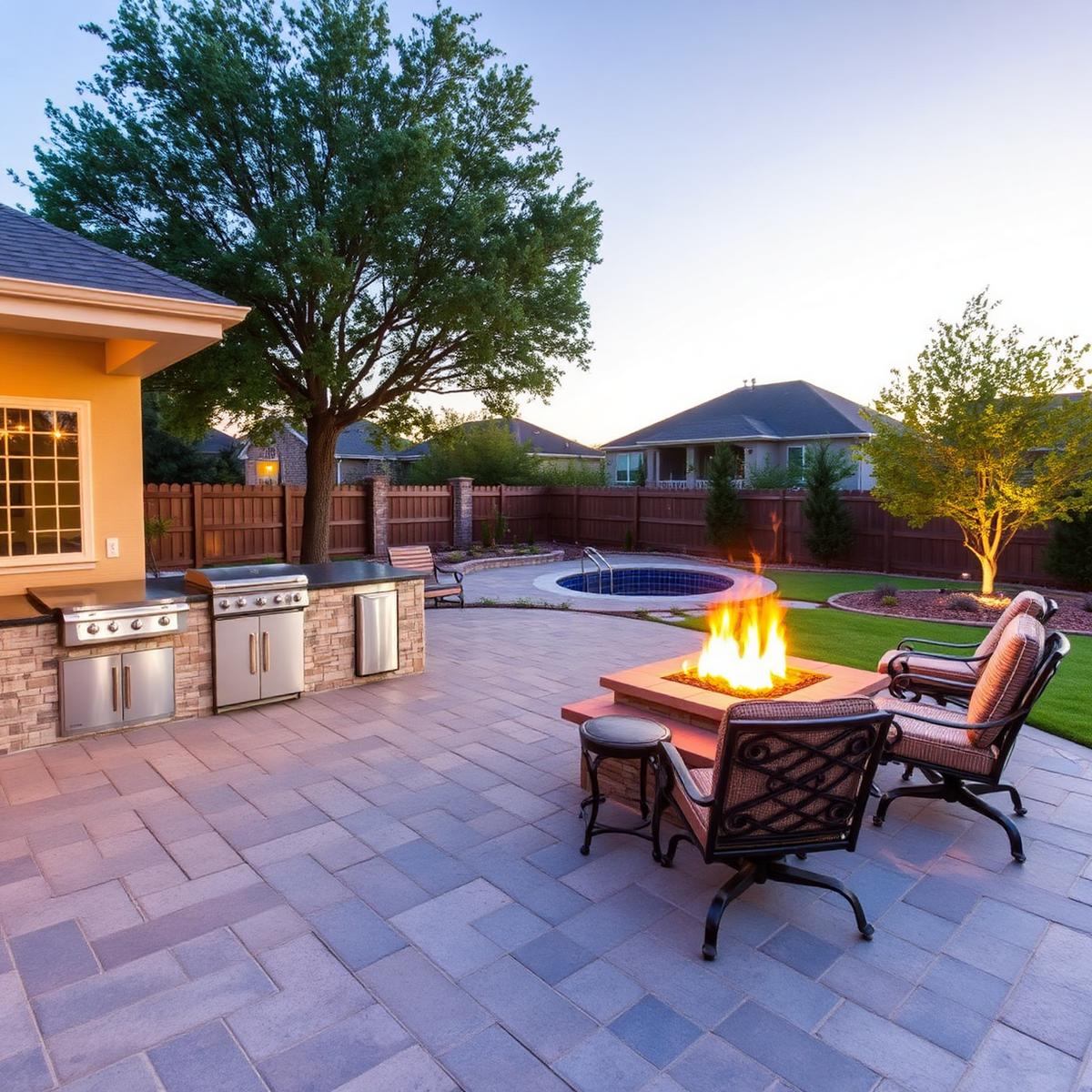 Paver Patios — DFW installation
